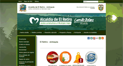 Desktop Screenshot of elretiro-antioquia.gov.co